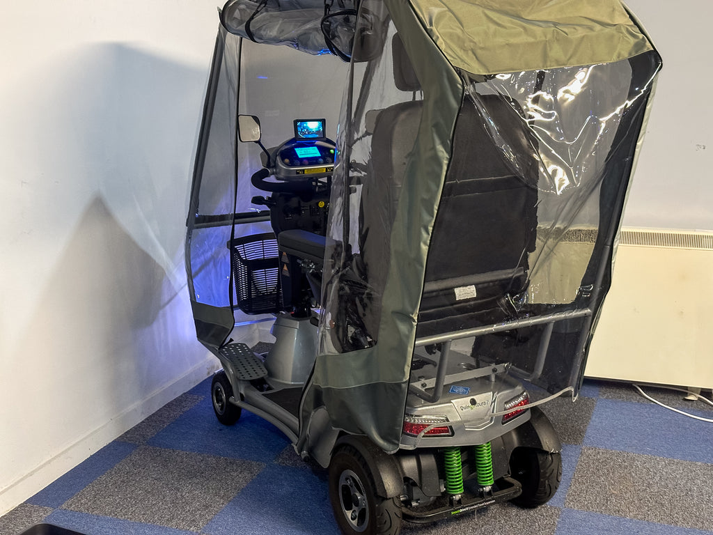Quingo Toura 2 Canopy 5 Wheel Mobility Scooter 8mph Road Legal