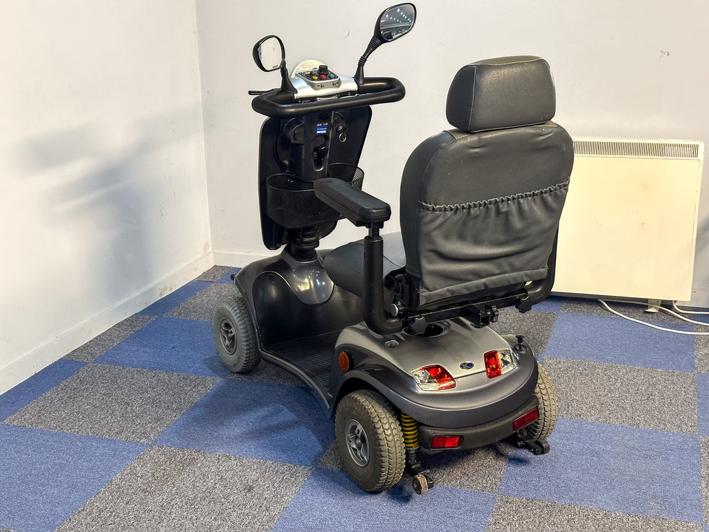Kymco Midi XLS 8mph Road Pavement Mobility Scooter Silver Class 3
