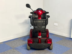 Roma Sorrento 4mph Transportable Mid Size Mobility Scooter In Red