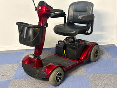 Roma Sorrento 4mph Transportable Mid Size Mobility Scooter In Red