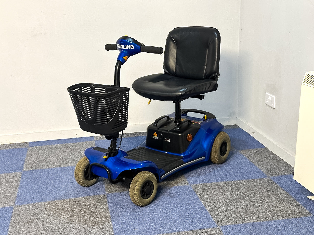 Sterling Pearl 4mph Boot Scooter from Sunrise Medical Pavement Folding Transportable