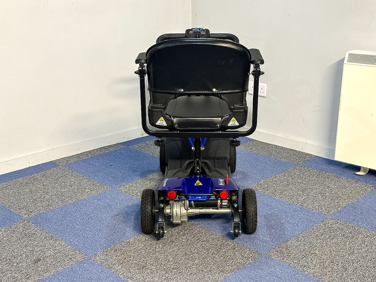 CareCo Dynamo Transportable Small Boot Mobility Scooter Blue