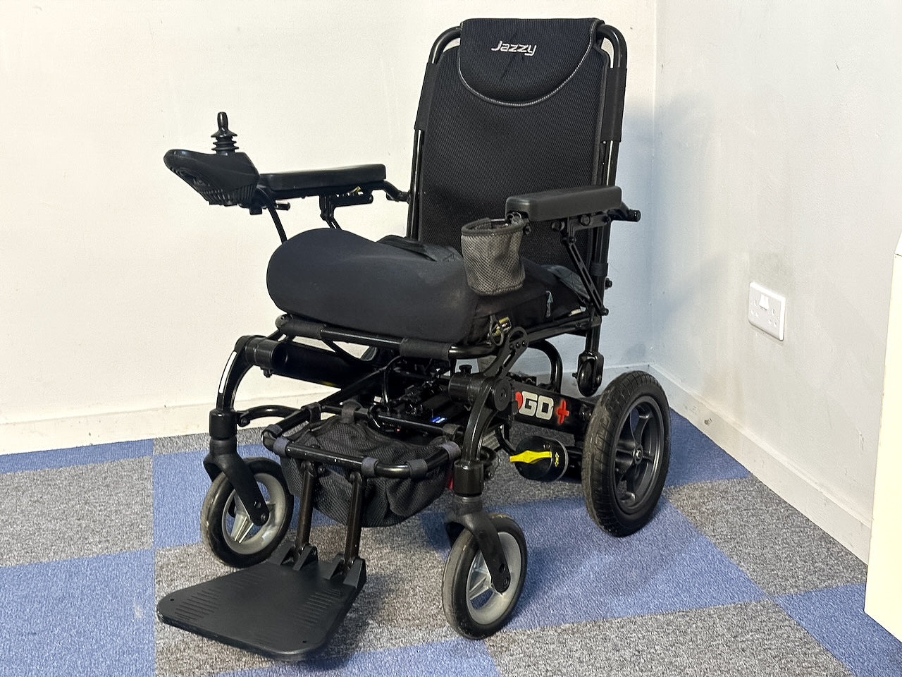 Pride Jazzy I-Go Plus Powerchair Portable Electric Wheelchair Folding Transportable Lightweight Lithium igo+