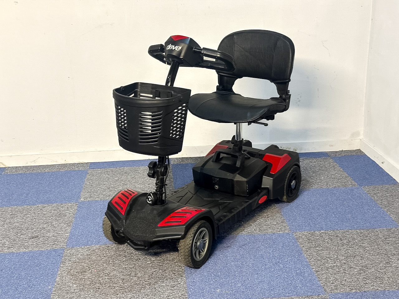 Scout Mobility Scooter Small Red Transportable Boot Lightweight 4mph Drive Devilbiss