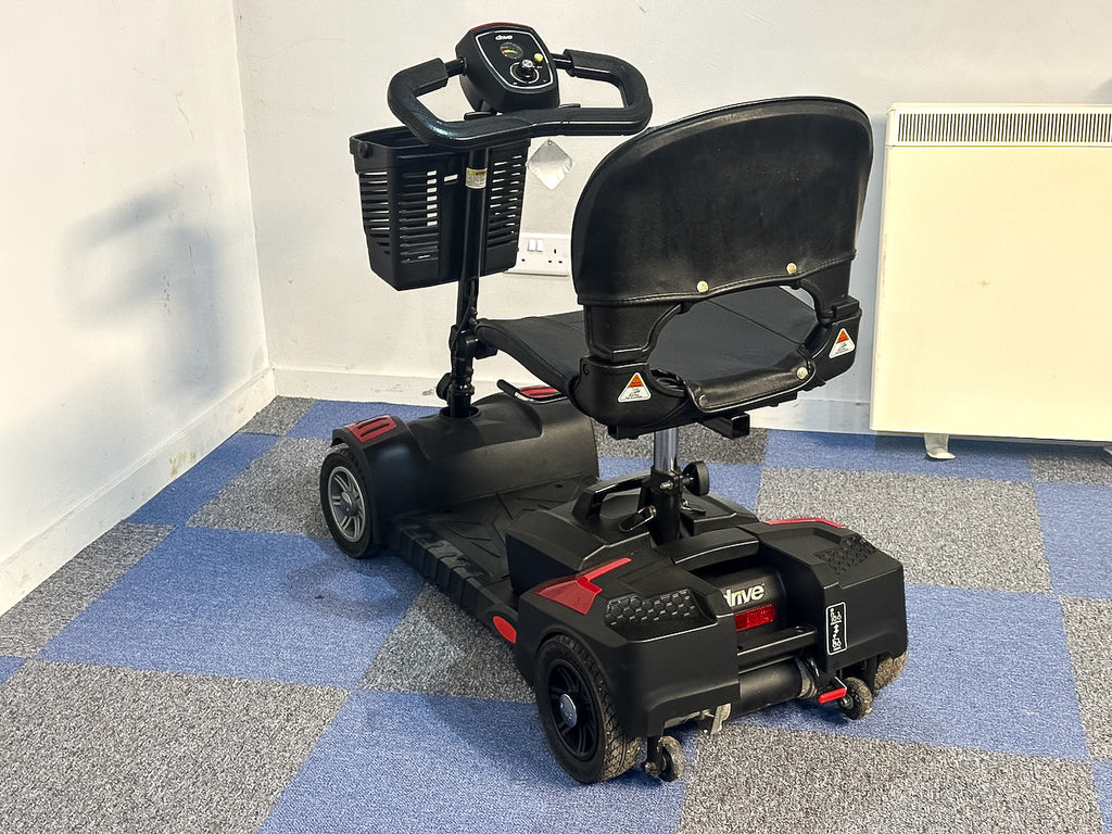 Scout Mobility Scooter Small Red Transportable Boot Lightweight 4mph Drive Devilbiss