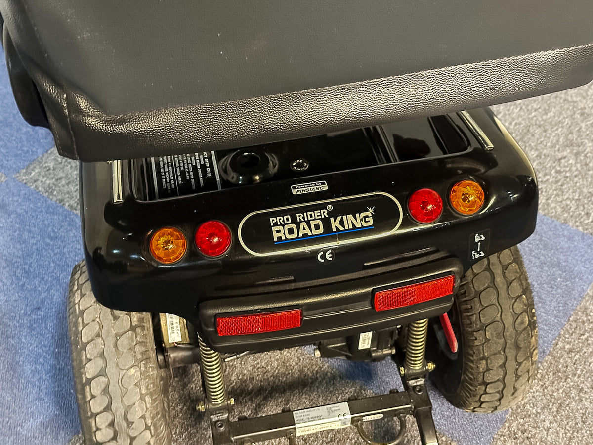 Pro Rider Road King All-Terrain Electric Mobility Scooter 8MPH Black