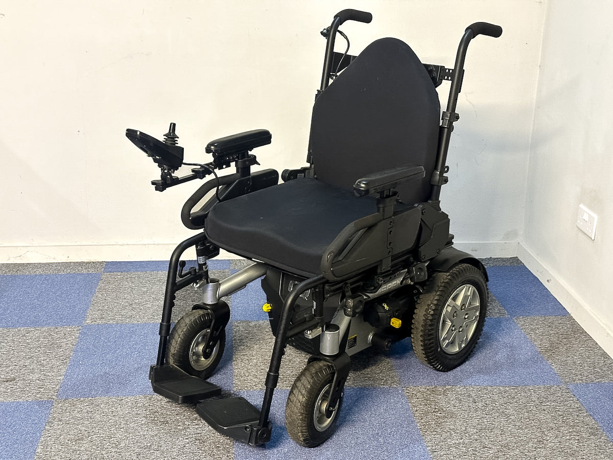 Quantum Aspen Used Powerchair Power Tilt RWD Silver Pride