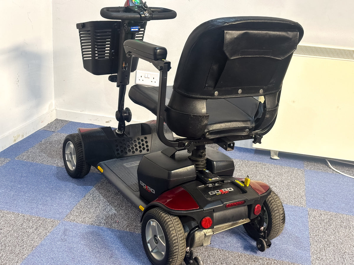 Pride GoGo Elite Sport 4mph Transportable Car Boot Mobility Scooter All-Terrain