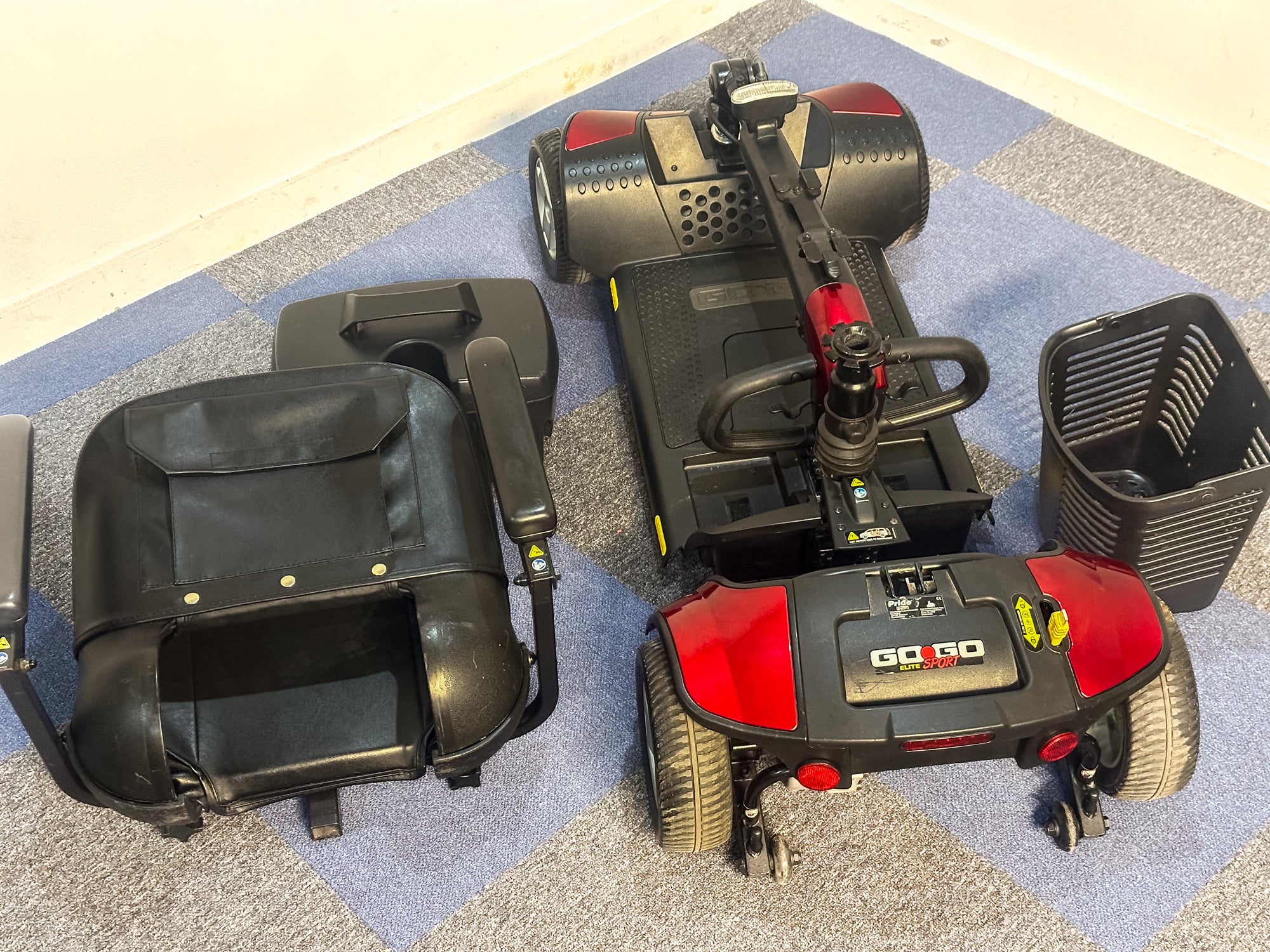 Pride GoGo Elite Sport 4mph Transportable Car Boot Mobility Scooter All-Terrain Secondary image