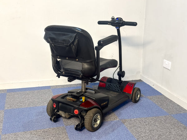 Pride GoGo Elite Traveller Used Mobility Scooter Small Transportable Car Boot Red