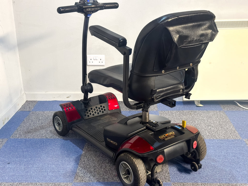 Pride GoGo Elite Traveller Used Mobility Scooter Small Transportable Car Boot Red