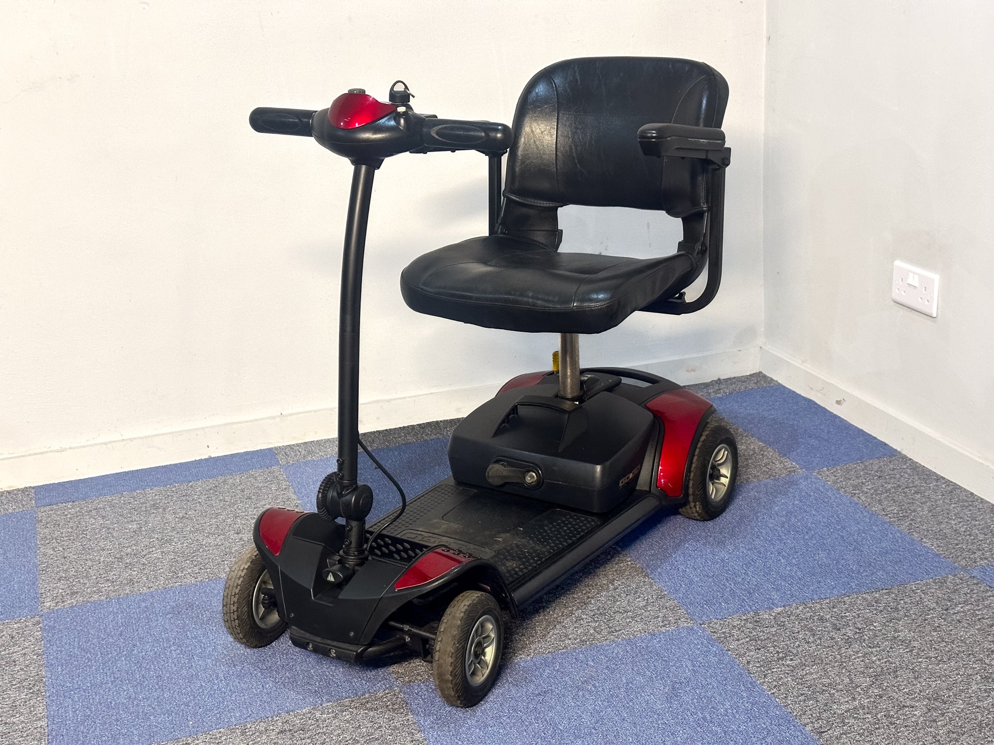 Pride GoGo Elite Traveller Used Mobility Scooter Small Transportable Car Boot Red