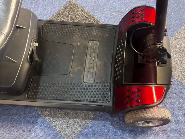 Pride GoGo Elite Traveller Used Mobility Scooter Small Transportable Car Boot Red