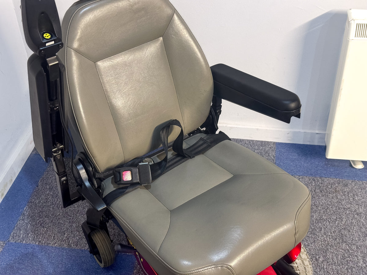2014 Pride Jazzy Select 6 4mph MWD Powerchair Electric Wheelchair Red
