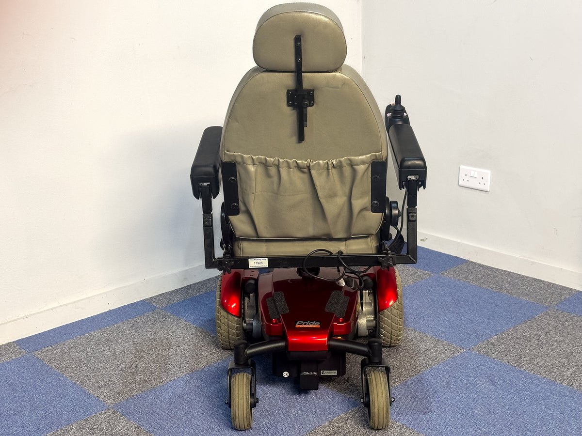 2014 Pride Jazzy Select 6 4mph MWD Powerchair Electric Wheelchair Red
