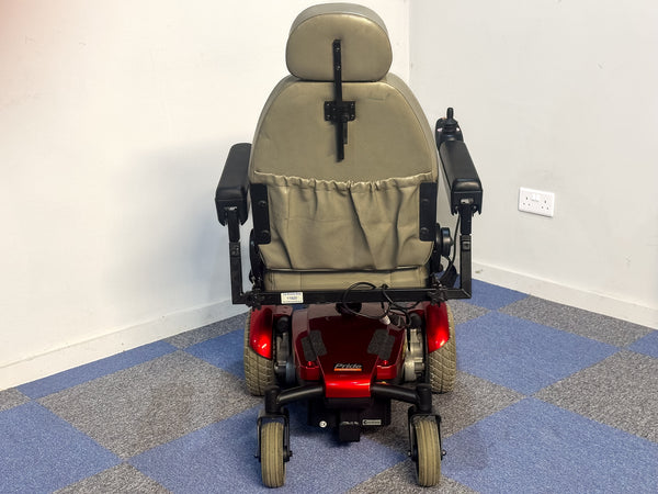2014 Pride Jazzy Select 6 4mph MWD Powerchair Electric Wheelchair Red