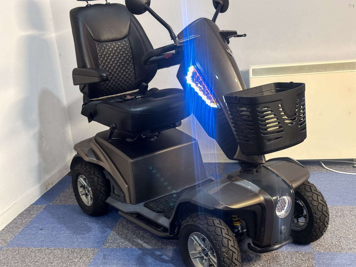 TGA Vita E 8mph Midsize Mobility Scooter Grey