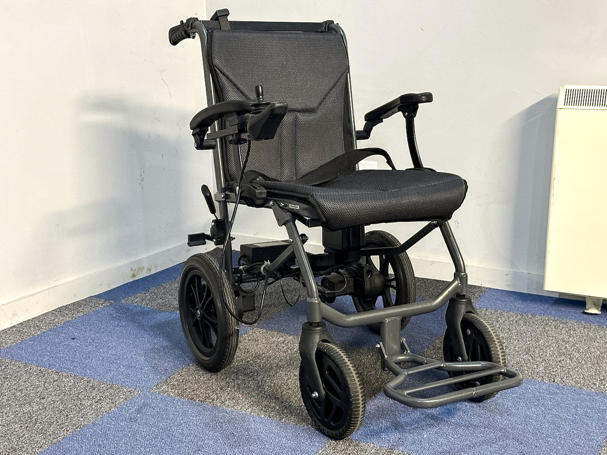 eFOLDi Powerchair Ultra Lightweight Electric Wheelchair Dual Attendant Control
