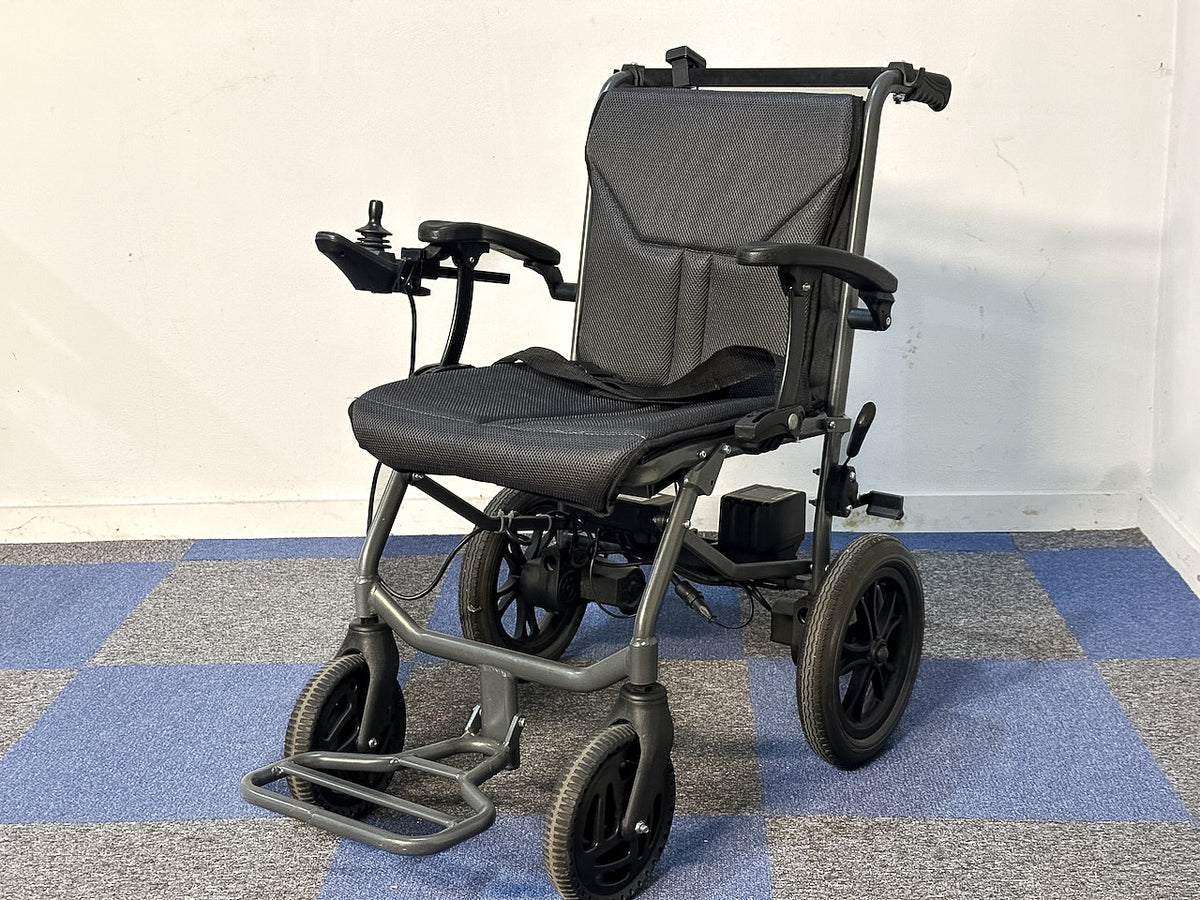 eFOLDi Powerchair Ultra Lightweight Electric Wheelchair Dual Attendant Control