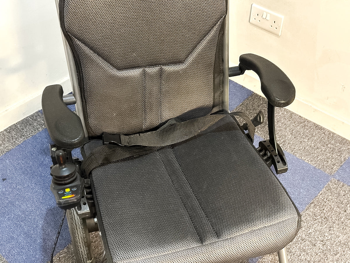 eFOLDi Powerchair Ultra Lightweight Electric Wheelchair Dual Attendant Control