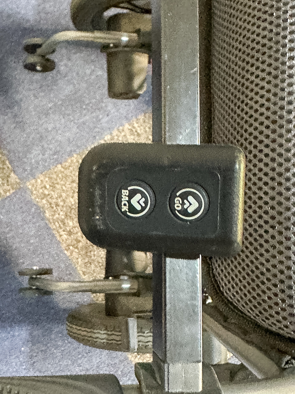 eFOLDi Powerchair Ultra Lightweight Electric Wheelchair Dual Attendant Control