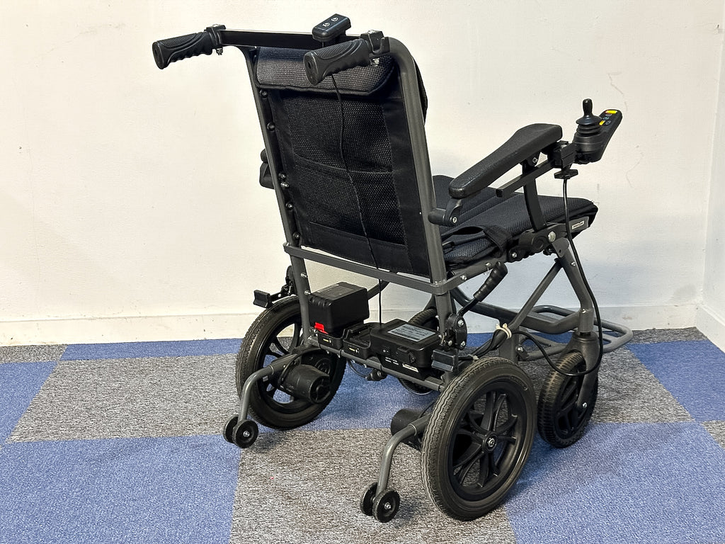 eFOLDi Powerchair Ultra Lightweight Electric Wheelchair Dual Attendant Control