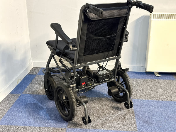 eFOLDi Powerchair Ultra Lightweight Electric Wheelchair Dual Attendant Control