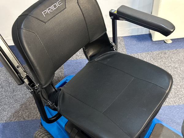 Pride Revo 2.0 4mph Mobility Scooter Transportable Boot Suspension Blue Immaculate