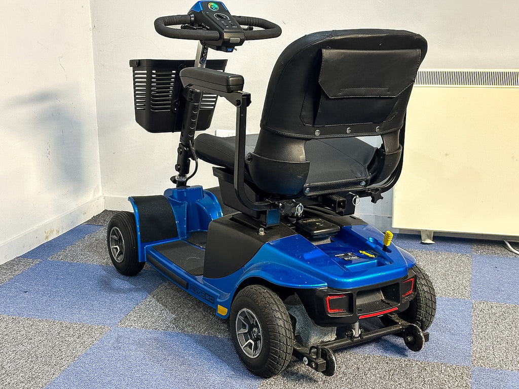 Pride Revo 2.0 4mph Mobility Scooter Transportable Boot Suspension Blue Immaculate