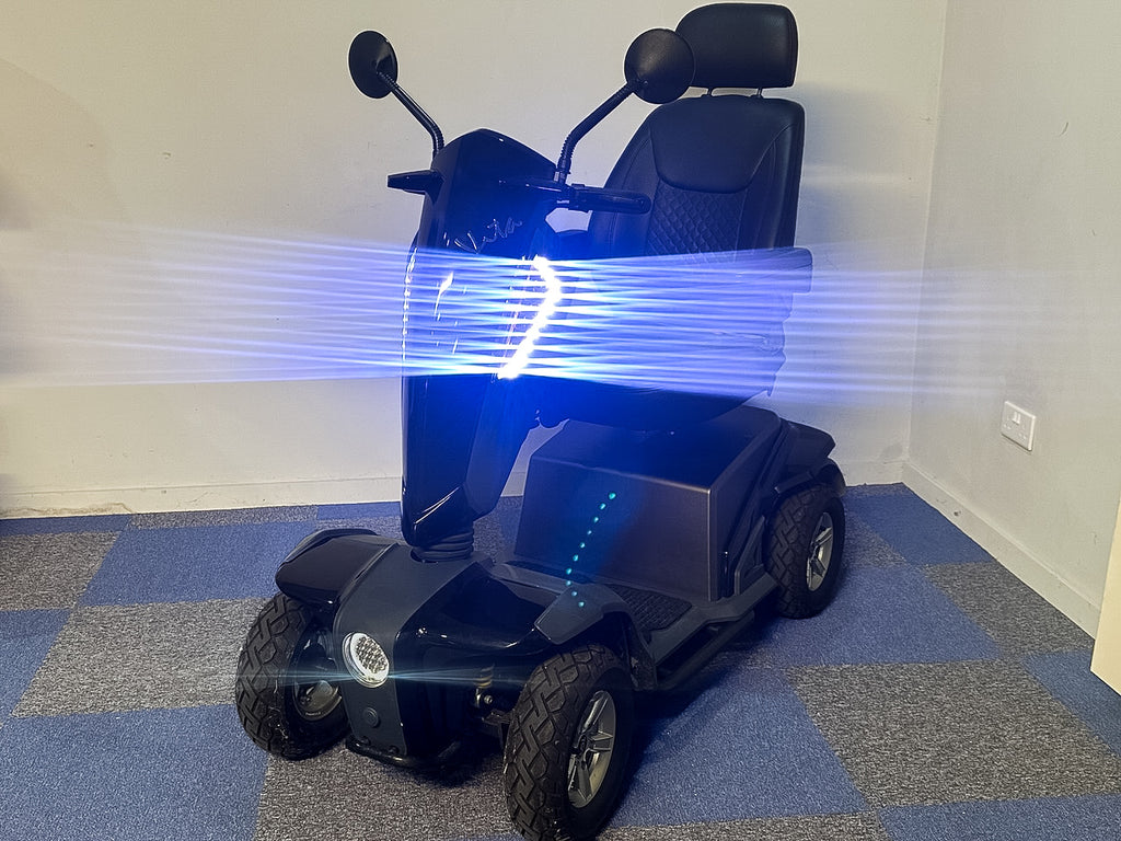 TGA Vita E 8mph Midsize Mobility Scooter Black