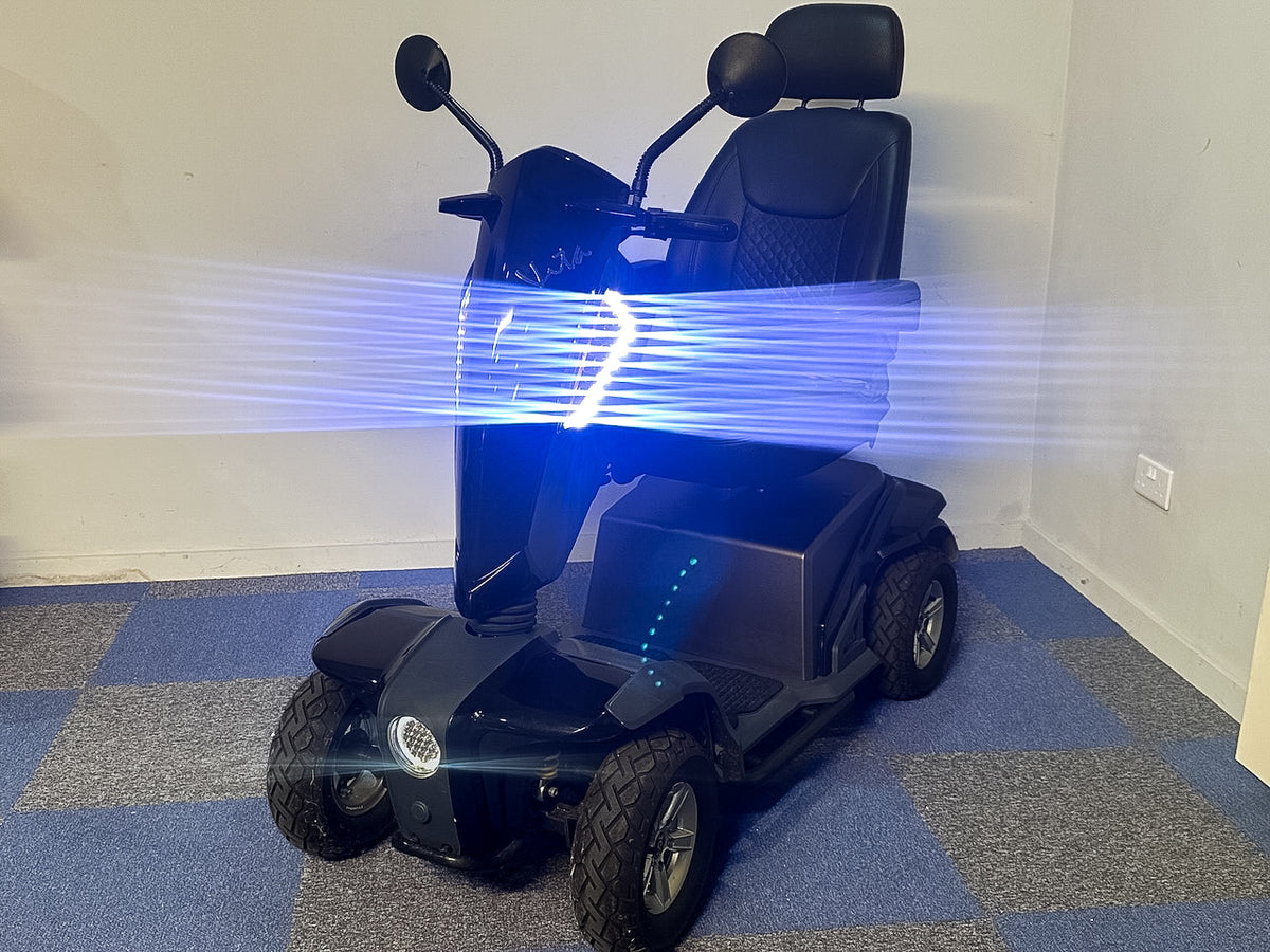TGA Vita E 8mph Midsize Mobility Scooter Black