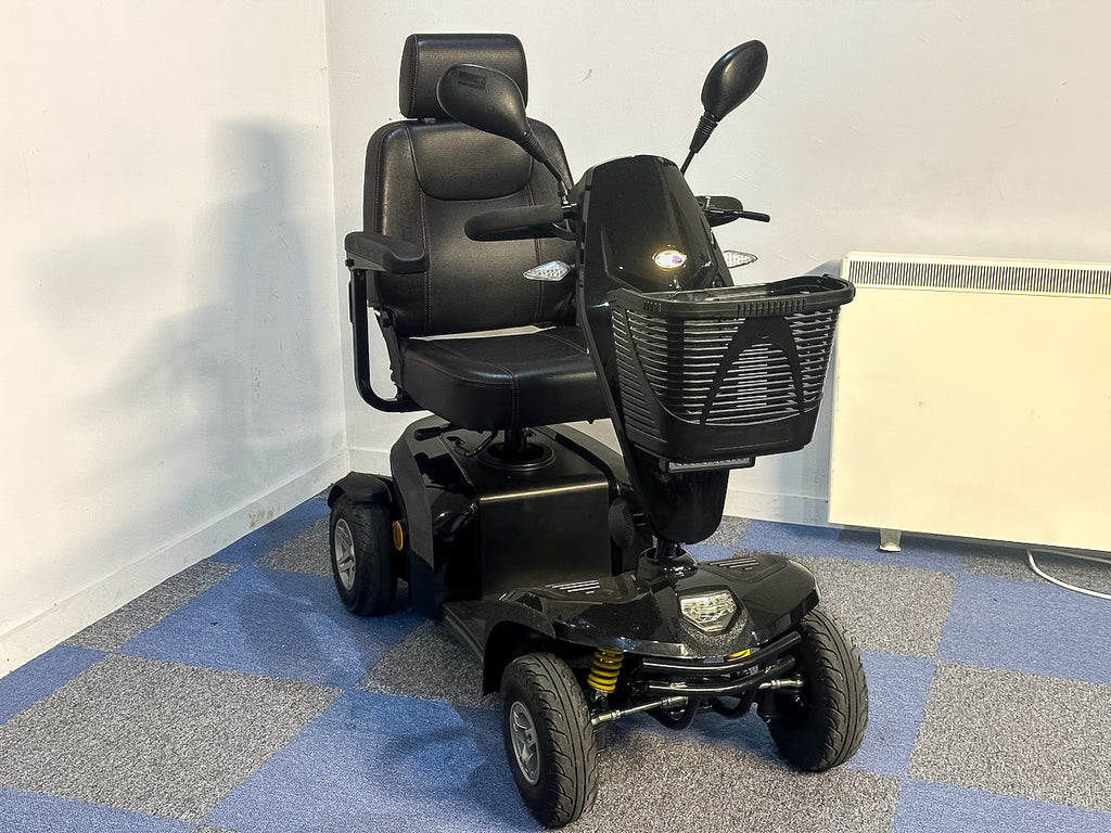 Kymco Komfy 8 Used Mobility Scooter Road Pavement Suspension 8mph Black