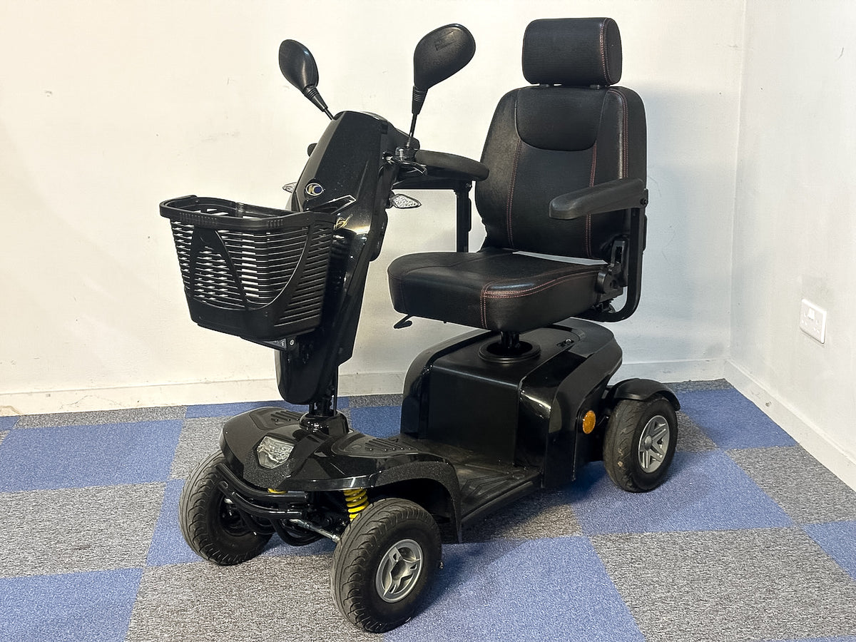 Kymco Komfy 8 Used Mobility Scooter Road Pavement Suspension 8mph Black