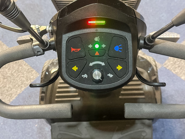 Kymco Komfy 8 Used Mobility Scooter Road Pavement Suspension 8mph Black