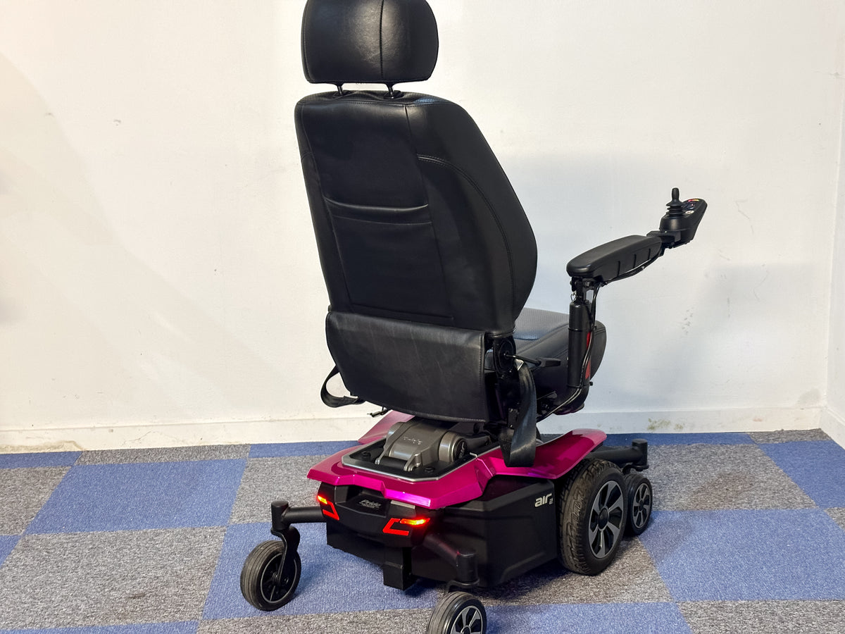Pride Jazzy Air 2 Powerchair in Pink (2022) – Elevating Seat, New Batteries, Immaculate Condition