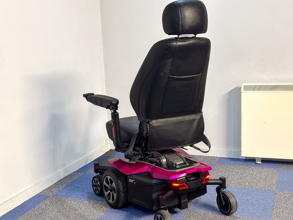Pride Jazzy Air 2 Powerchair in Pink (2022) – Elevating Seat, New Batteries, Immaculate Condition