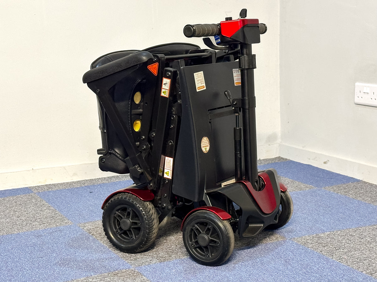 Used Flex 4 Wheel Autofold Mobility Scooter – Lithium Battery, Autofolding, Excellent Condition Main image