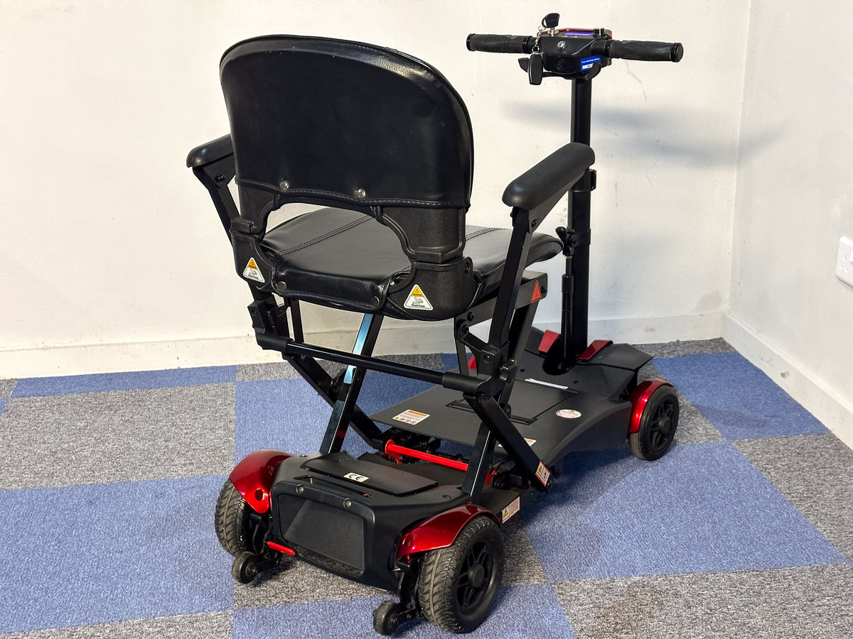 Used Flex 4 Wheel Autofold Mobility Scooter – Lithium Battery, Autofolding, Excellent Condition