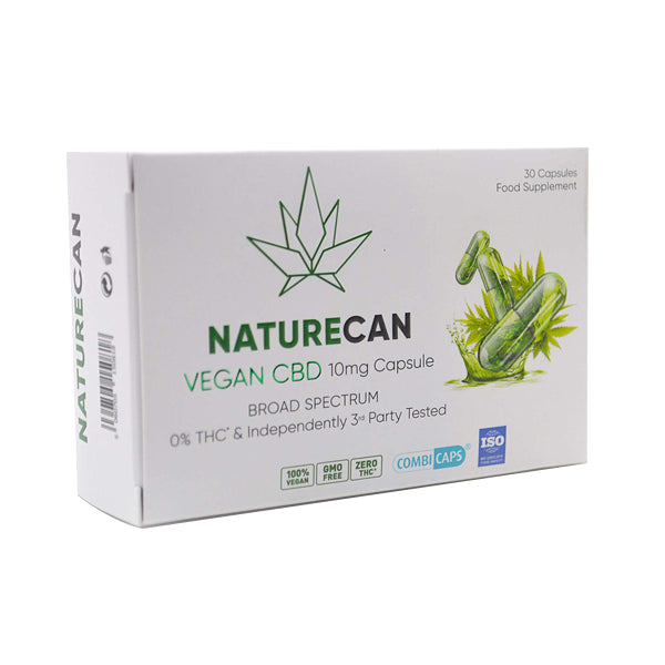 Naturecan Vegan CBD Capsules for Pain Relief