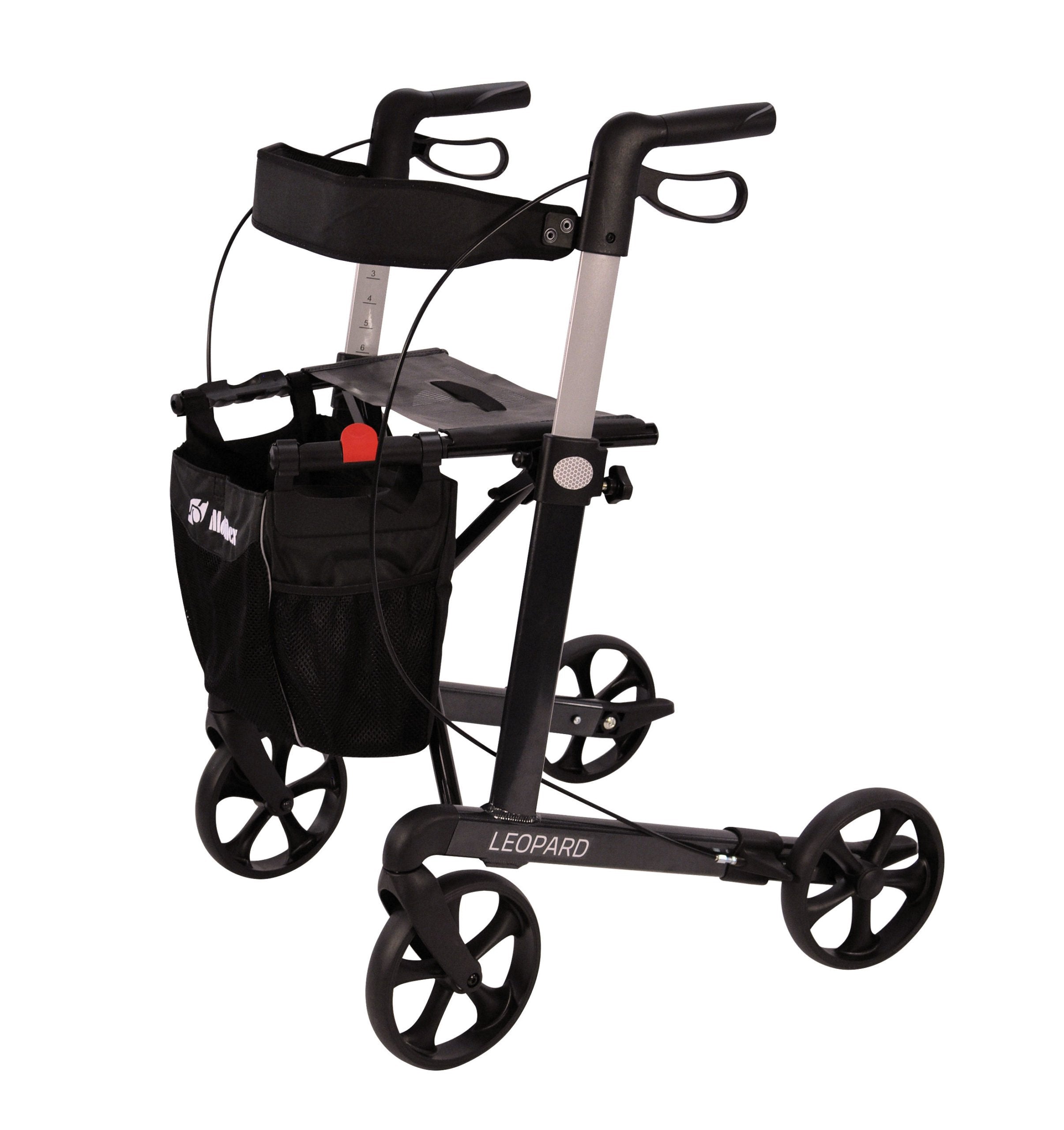 Leopard Aluminium Rollator - Lightweight and Robust