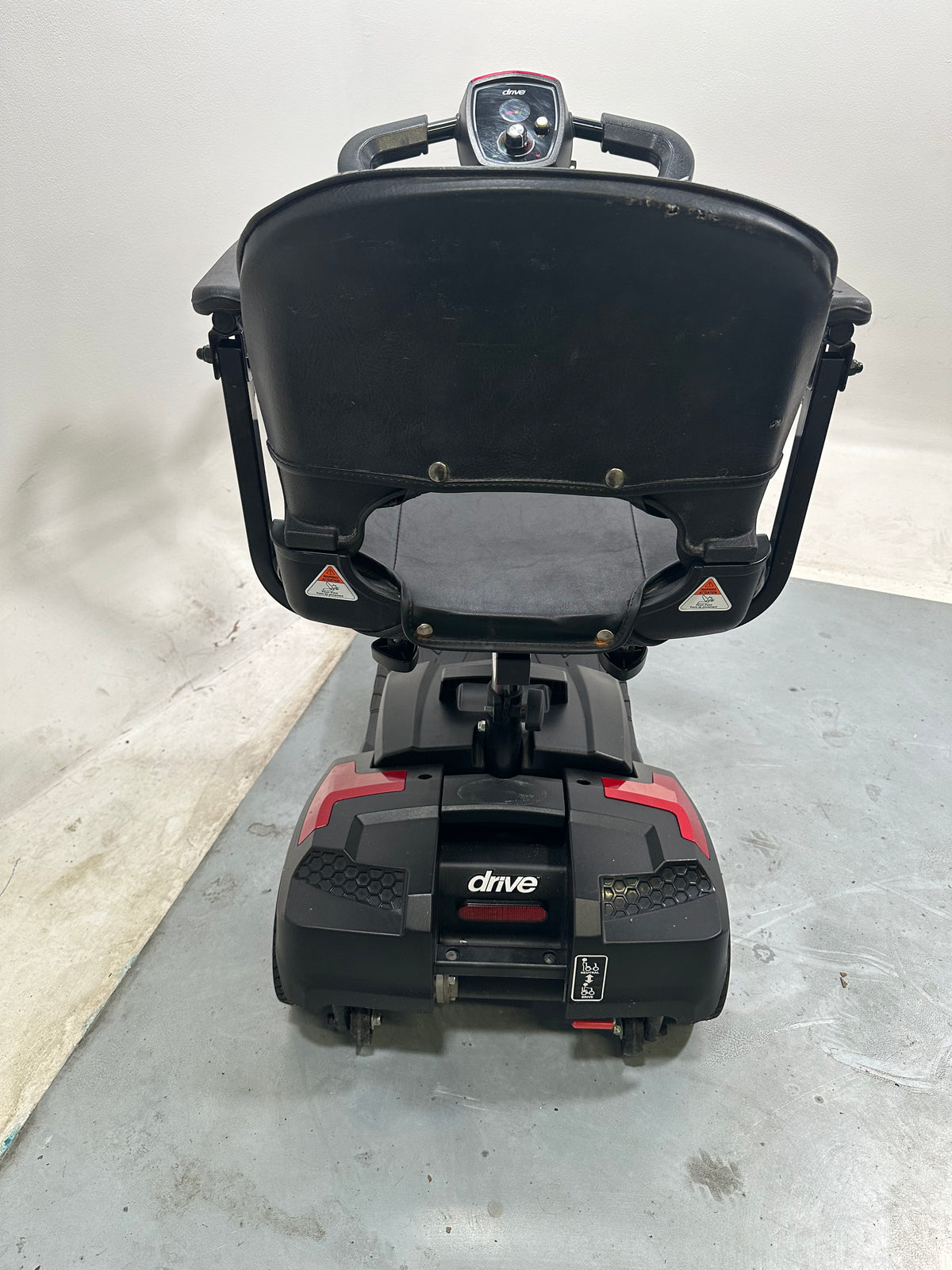 Drive Scout 4mph Transportable Boot Scooter in Red