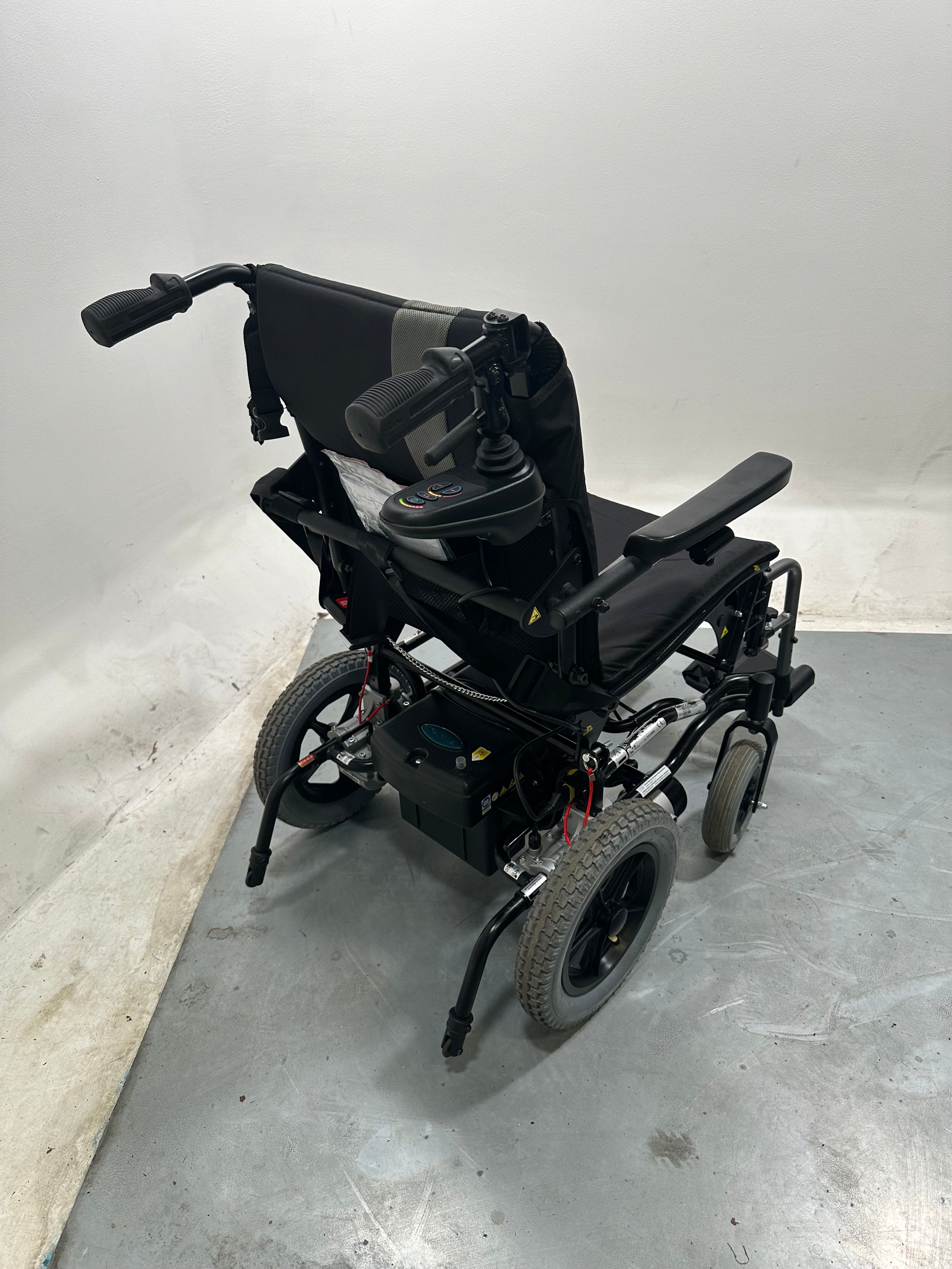 Karma Ergo Traveller Electric Wheelchair Attendant Powerchair Folding Transportable