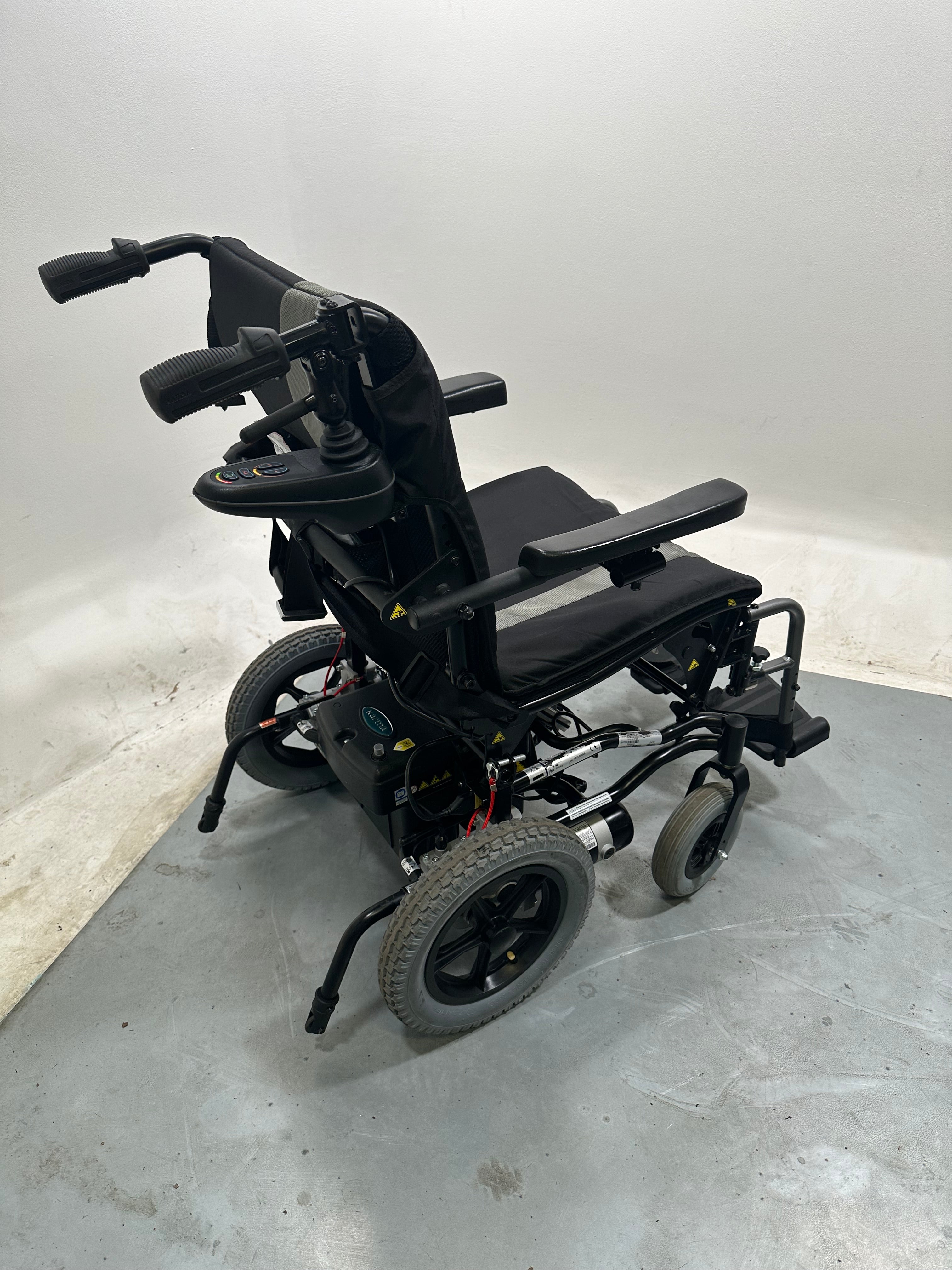 Karma Ergo Traveller Electric Wheelchair Attendant Powerchair Folding Transportable