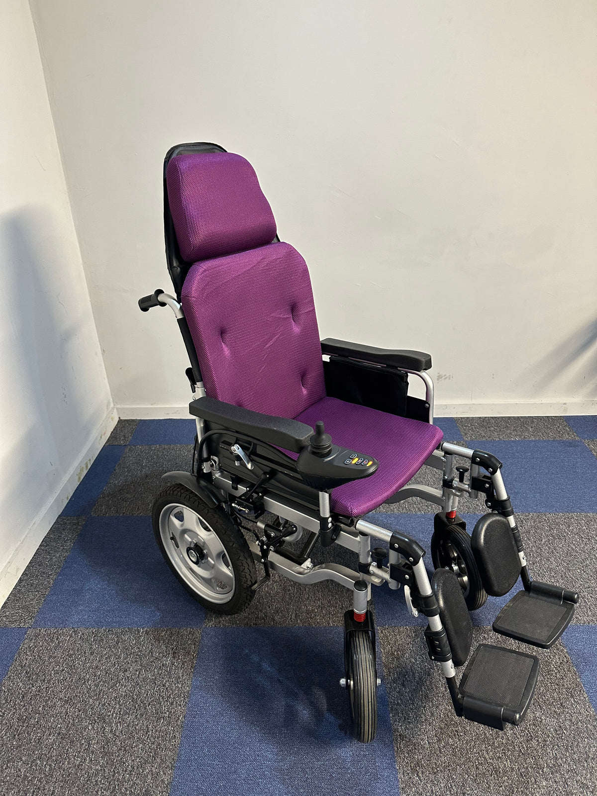 Traveller Electric Wheelchair Powerchair Folding Reclining Transportable Main image