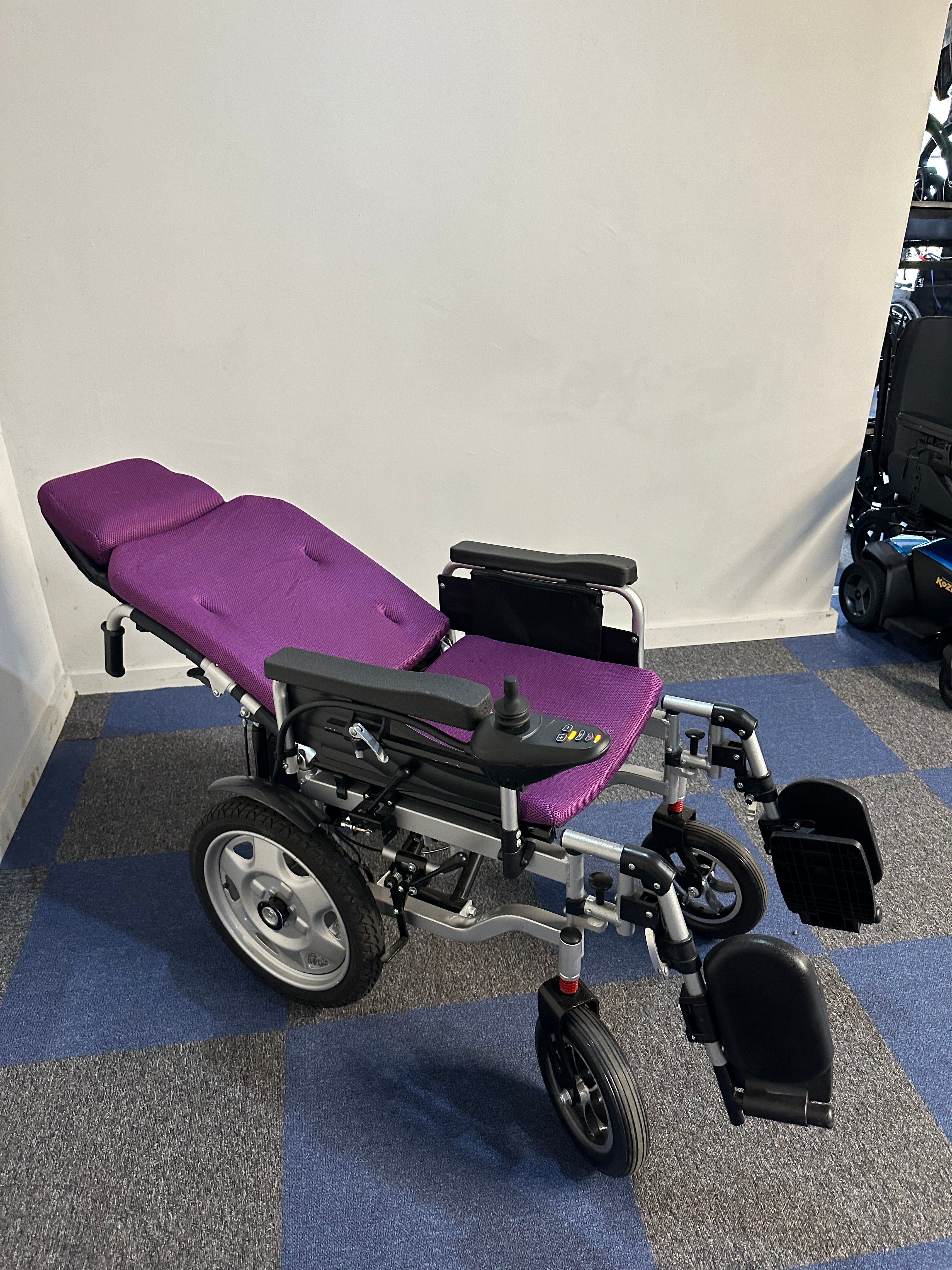 Traveller Electric Wheelchair Powerchair Folding Reclining Transportable