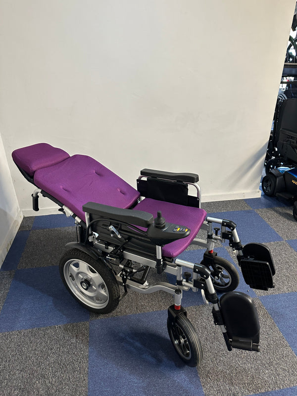Traveller Electric Wheelchair Powerchair Folding Reclining Transportable