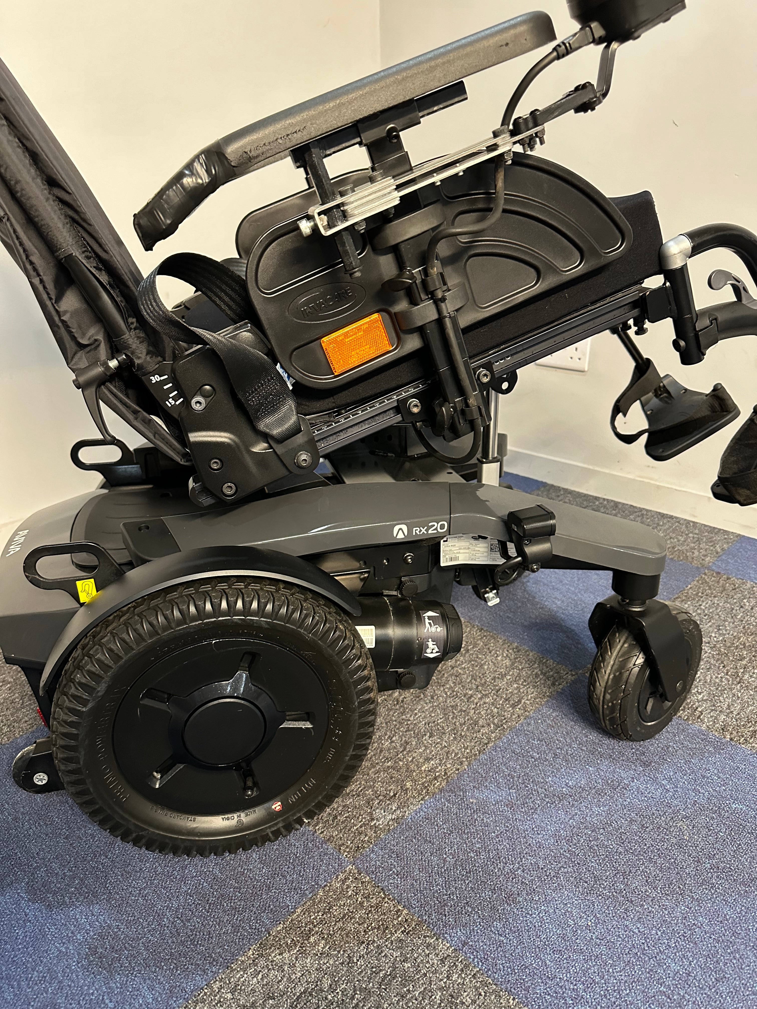 Invacare Storm Rx20 Invacare Aviva RX20 Modulite Electric Wheelchair Powerchair Power Tilt ...