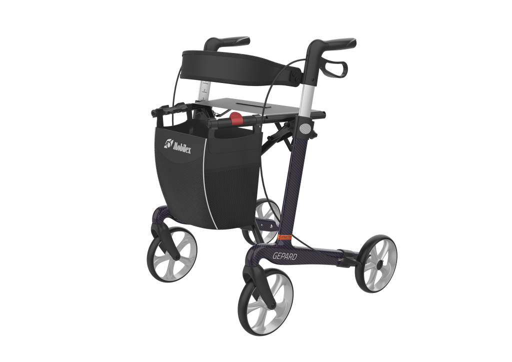 Gepard Carbon Fibre Rollator - Ultra-Light and Stylish