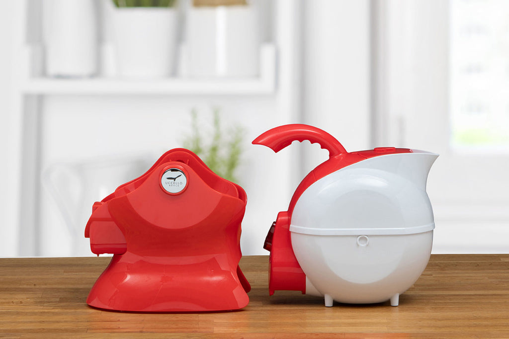 Uccello Kettle – Effortless Pouring. Ergonomic Disability Tipping Aid