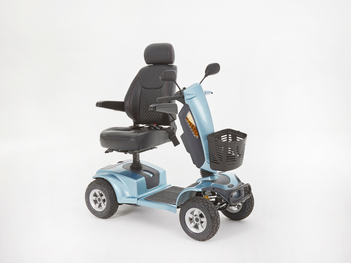 Motion Healthcare Xcite Li Mobility Scooter – 8mph Lithium Road Scooter | Huge 45 Mile Range